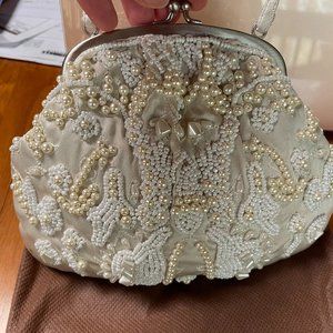 Santi Beaded Mini Bag